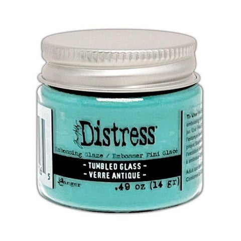 Distress Embossing Glaze - Tumbled Glass