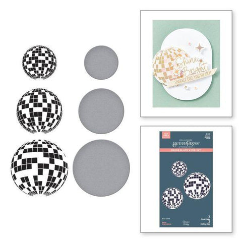 Shine Bright Collection - Disco Impressions Press Plate & Die Set