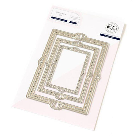 Fancy Rectangle Frame - Dies