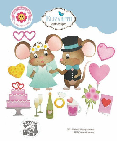 Meet the Mice - Dies - Valentines and Wedding Accessories