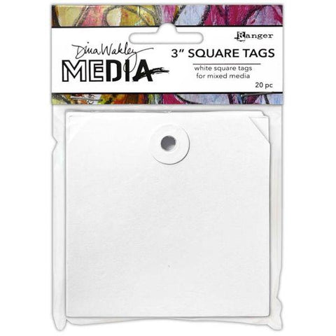 3" Square Tags