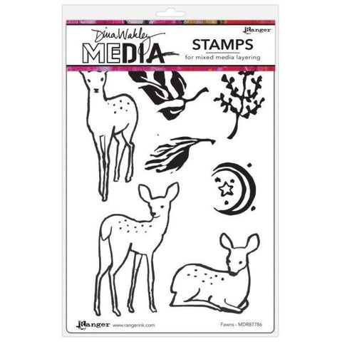 Fawns - Cling Stamps