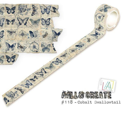 Cobalt Swallowtail - Layer it Up Washi Tape