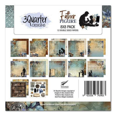 Father Figure - 8x8 Paper Pack