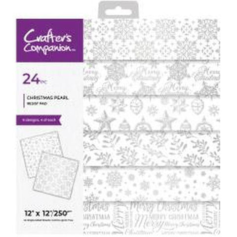 Christmas Pearl Resist - 12x12 Paper Pad