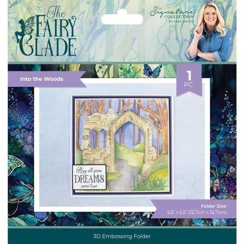 Fairy Glade - Into the Woods - 3D Embossing Folder