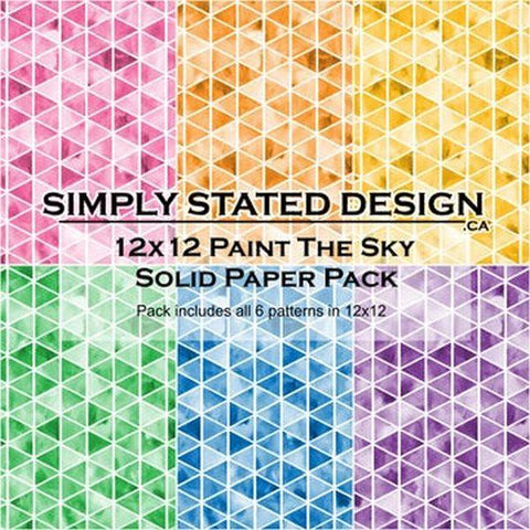 Paint the Sky - 12x12 Collection Pack - Solids