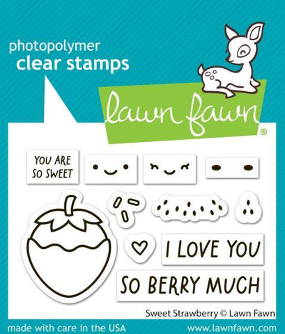 Sweet Strawberry - Clear Stamps