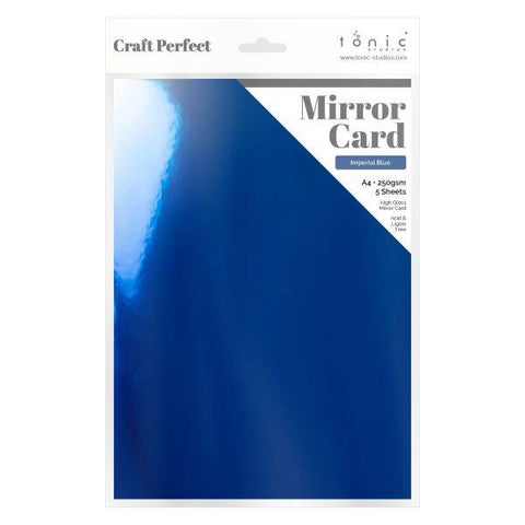 Imperial Blue - High Gloss Mirror Cardstock