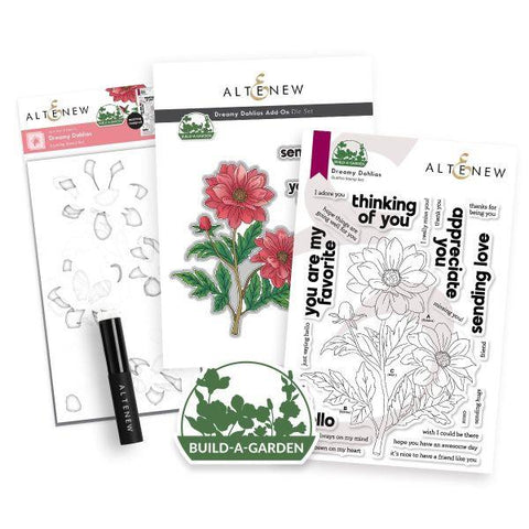 Build-A-Garden:  Dreamy Dahlias & Add-on Die Bundle