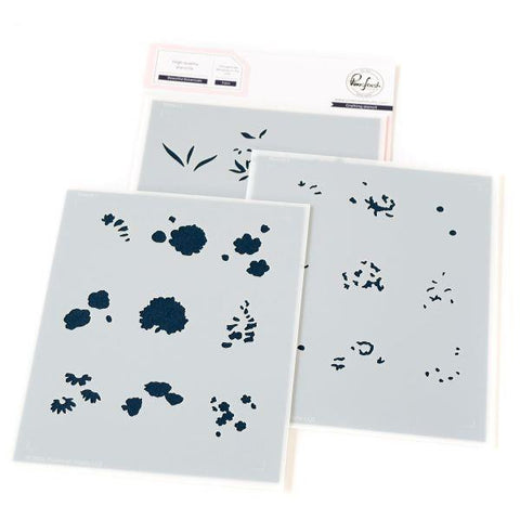 Beautiful Botanicals Layering Stencils