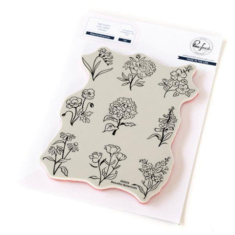 Beautiful Botanicals Cling Stamp