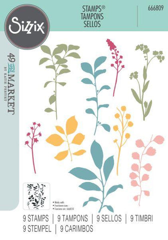 Fine Stems 01 - Clear Stamps