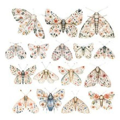 Vintage Chic - Ephemera - Moths