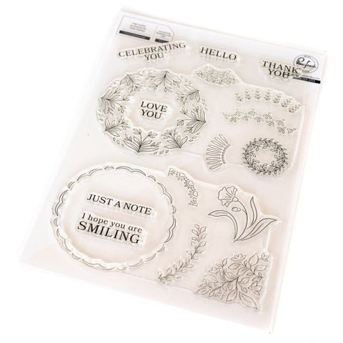 Floral Kaleidoscope - Clear Stamps