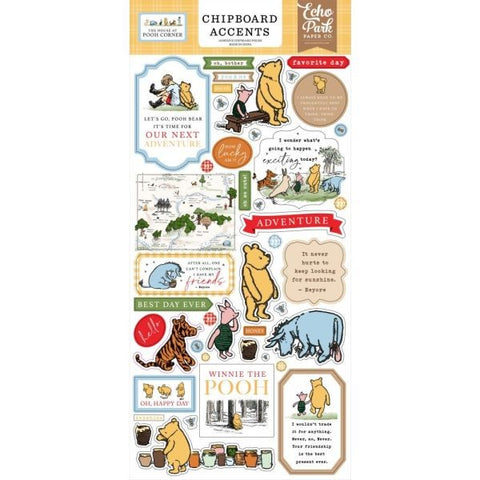 The House at Pooh Corner - Chipboard Accents