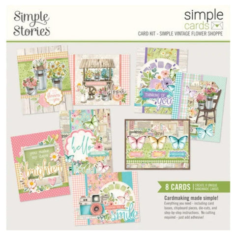 Simple Vintage Flower Shoppe - Simple Cards Card Kit