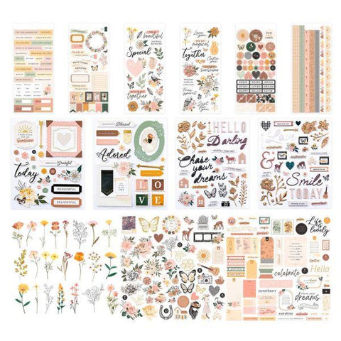 Rosie's Studio Golden Afternoon - Embellishment Bundle