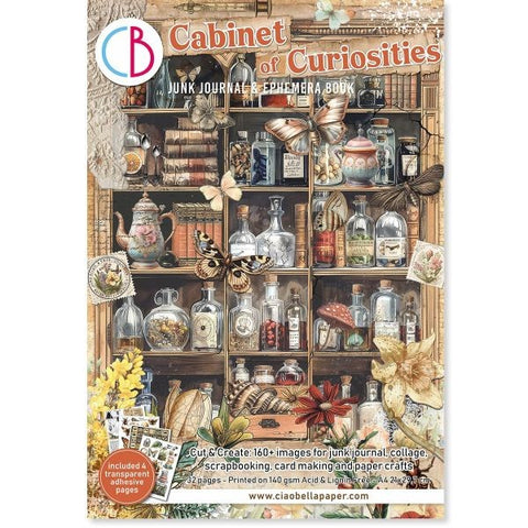 Cabinet of Curiosities Junk Journal & Ephemera Book