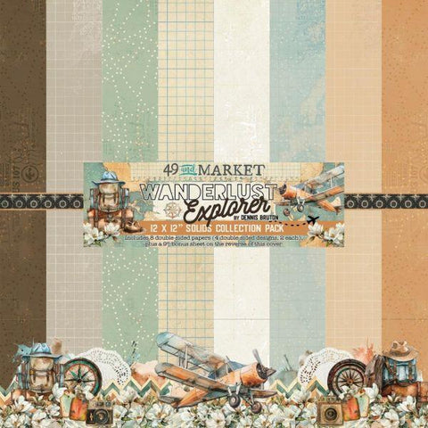 Wanderlust Explorer - 12x12 Collection Pack - Solids