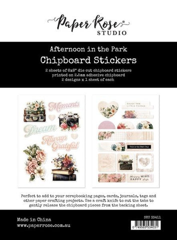 Afternoon in the Park - Chipboard