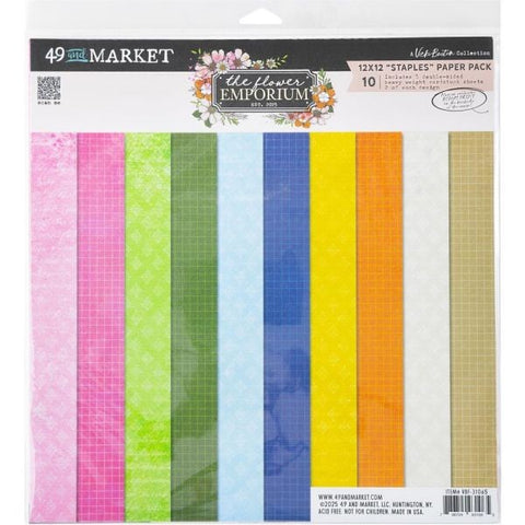 Flower Emporium - 12x12 Staples Collection Pack