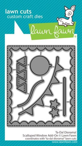 Ta-Da! Diorama! - Scalloped Window Add On Dies