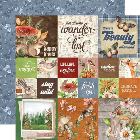 Simple Vintage Woodlands - 2x2/4x4 Elements