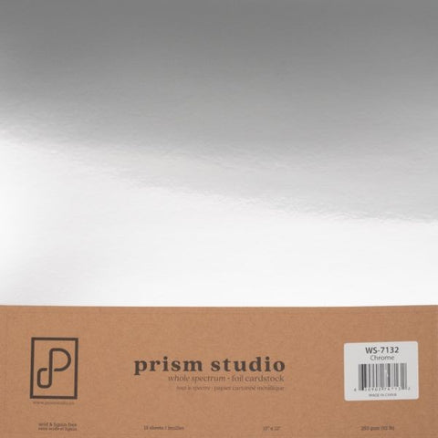Whole Spectrum Foil Cardstock - Chrome