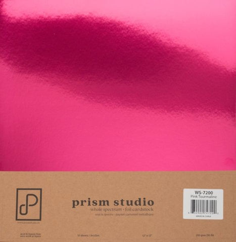 Whole Spectrum Foil Cardstock - Pink Tourmaline