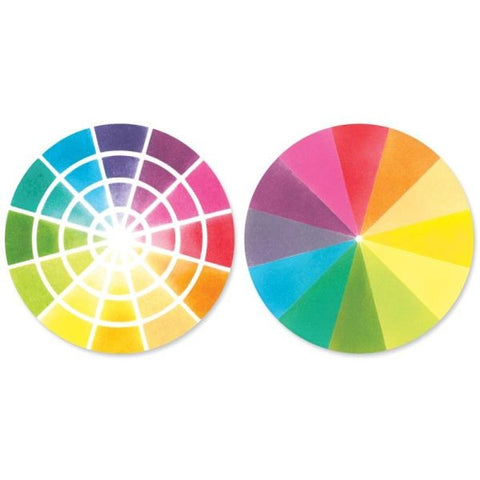 Color Wheel - Layered Stencils