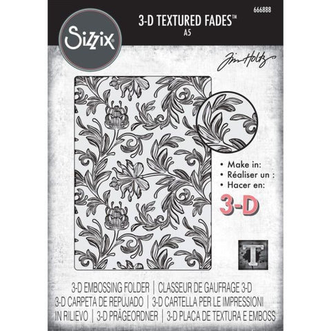 Botanical - A5 3D Embossing Folder