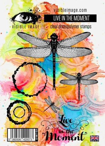 Live in the Moment - Clear Stamps