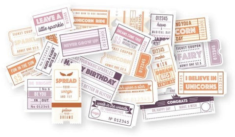 Woodland Springs - Die Cut Tickets