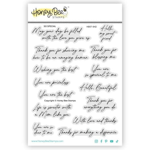 So Special - Clear Stamps