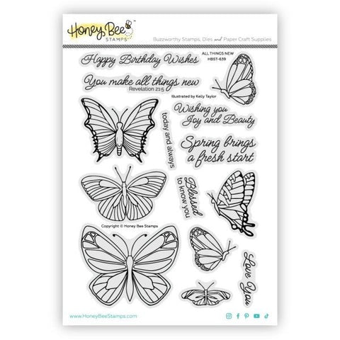 All Things New - Clear Stamps