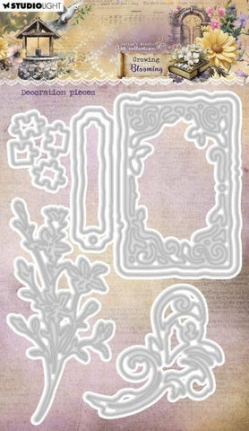 Growing & Blooming - Dies - Decoration Pieces