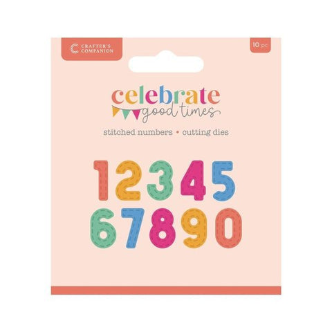 Celebrate Good Times Collection - Dies - Stitched Numbers