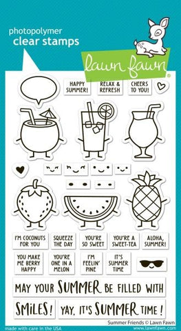 Summer Friends - Clear Stamps