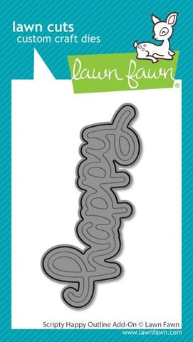 Scripty Happy Outline Add-On - Die