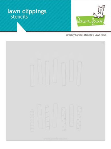 Birthday Candles - Layering Stencils