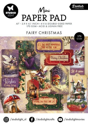 Fairy Christmas - Mini Paper Pad