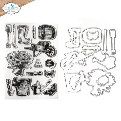 In the Garden Collection - Garden of Love - Stamp & Die Set