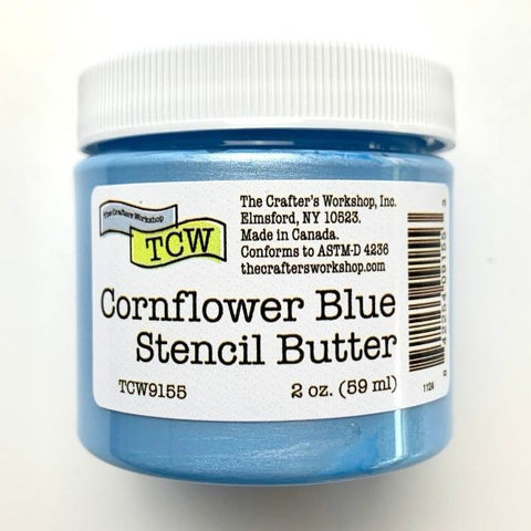 Stencil Butter - Cornflower Blue
