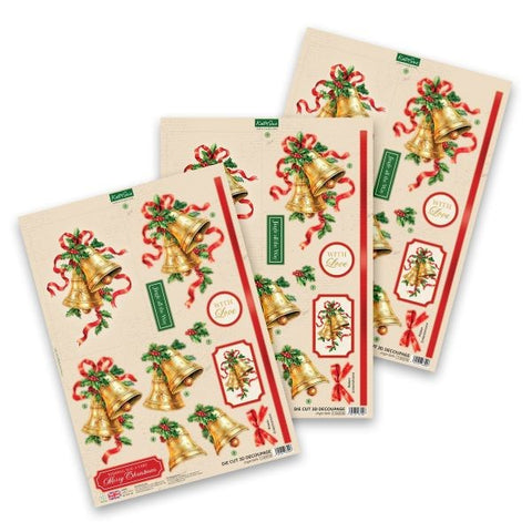 Die Cut Decoupage - Jingle Bells