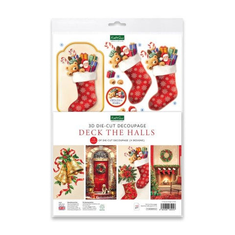 Die Cut Decoupage - Deck the Halls
