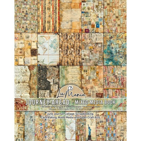 Mixed Media Book - Journey Ahead