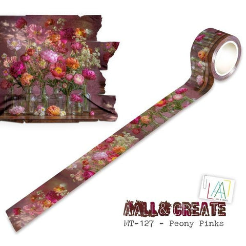 Layer It Up Washi Tape - Peony Pinks