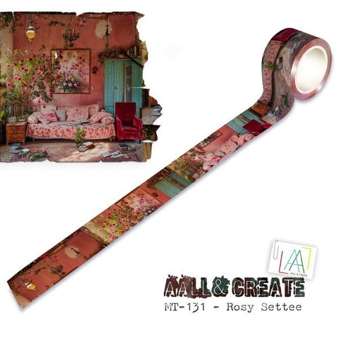 Layer It Up Washi Tape - Rosy Settee