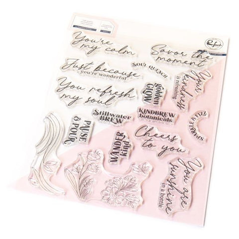 Sippable Scenes - Clear Stamps